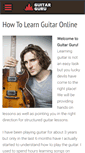 Mobile Screenshot of guitarguru.net
